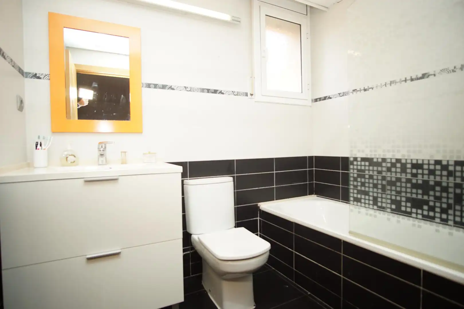 Baño de Casa o chalet en venta en Barcelona con Aire acondicionado, Parquet y Terraza