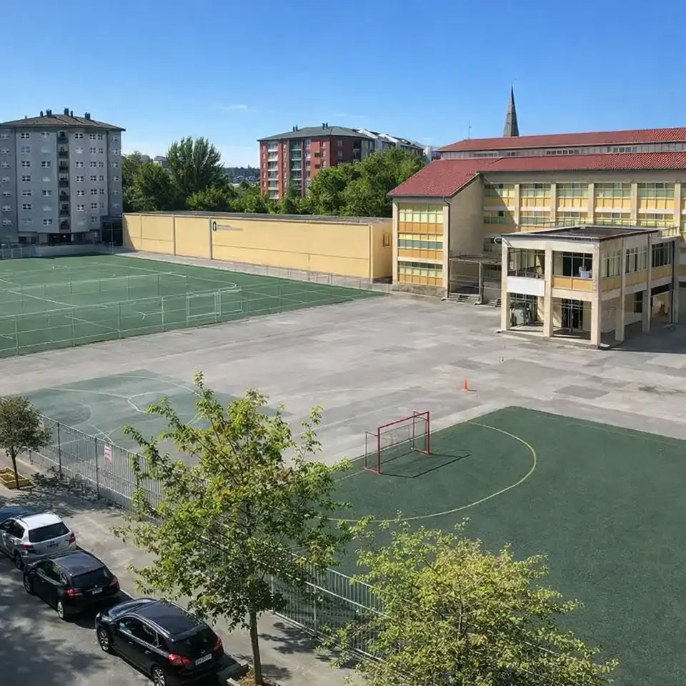 Parking of Flat for sale in Vitoria - Gasteiz  with Heating, Terrace and Storage room