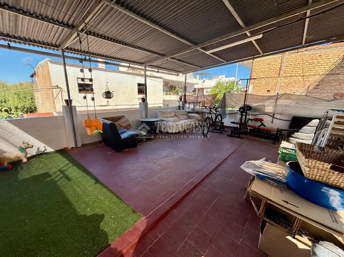 Terrassa de Casa adosada en venda en Málaga amb Terrassa i Traster