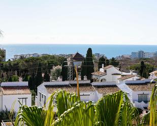 Exterior view of Flat for sale in Mijas  with Air Conditioner, Private garden and Terrace