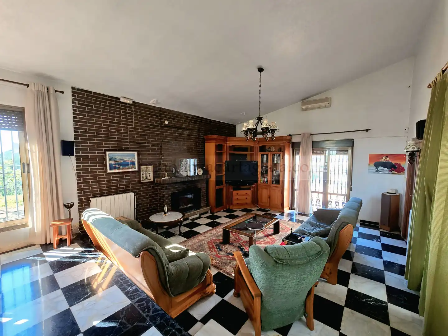 Sala de estar de Casa o chalet en venta en Cartagena con Aire acondicionado, Jardín privado y Terraza