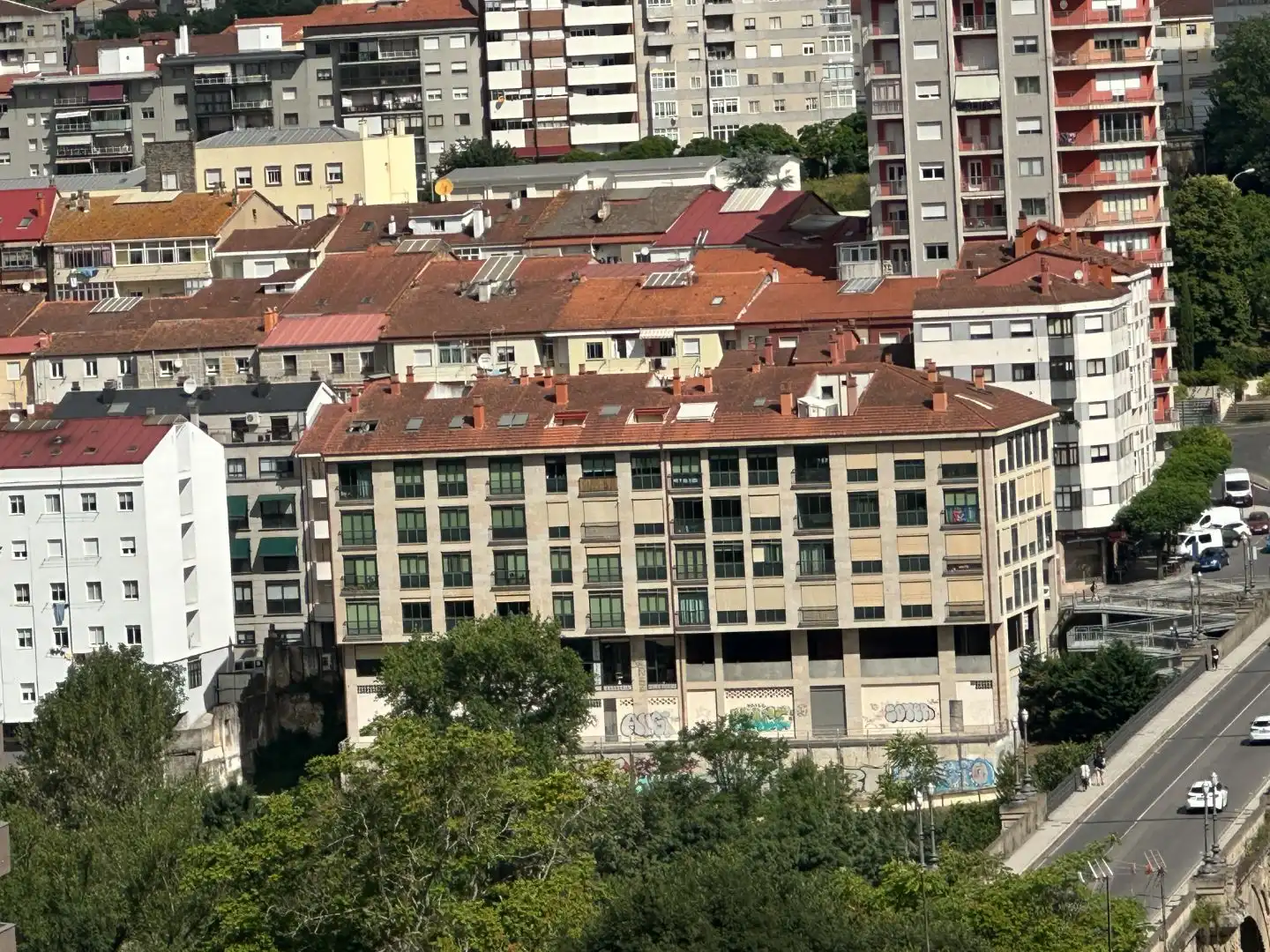Vista exterior de Residencial en venda en Ourense Capital 