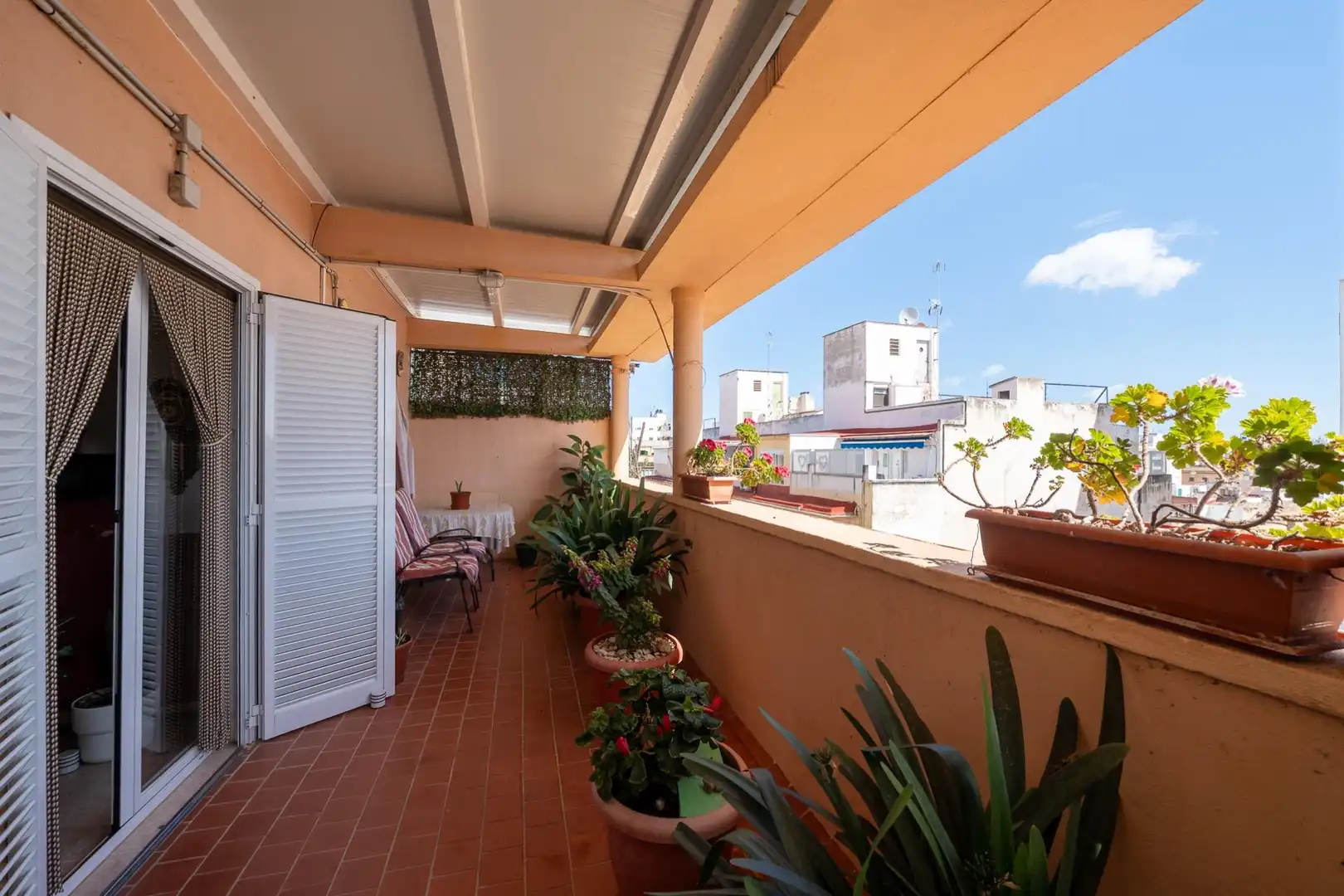 Balcony of Attic for sale in  Palma de Mallorca  with Terrace, Storage room and Furnished