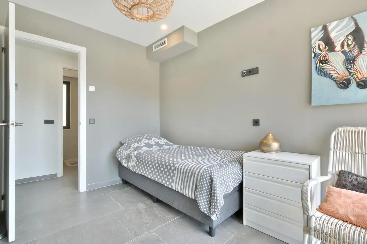 Habitación de Casa o chalet en venta en Calella con Aire acondicionado, Calefacción y Jardín privado