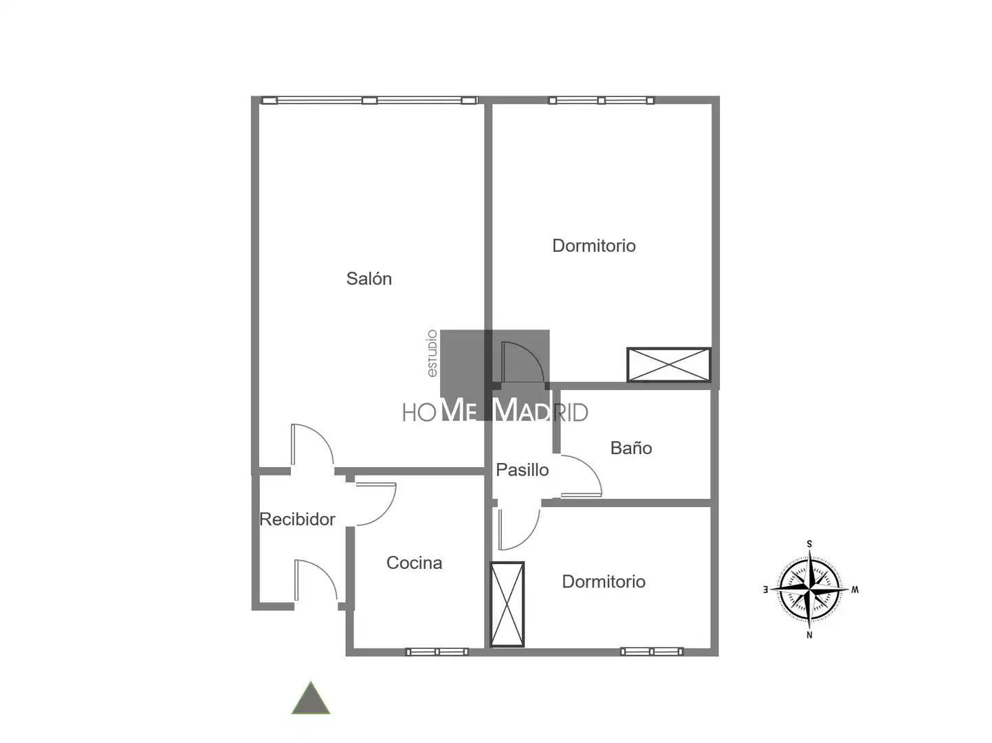 Piso en venta en Madrid con Aire acondicionado