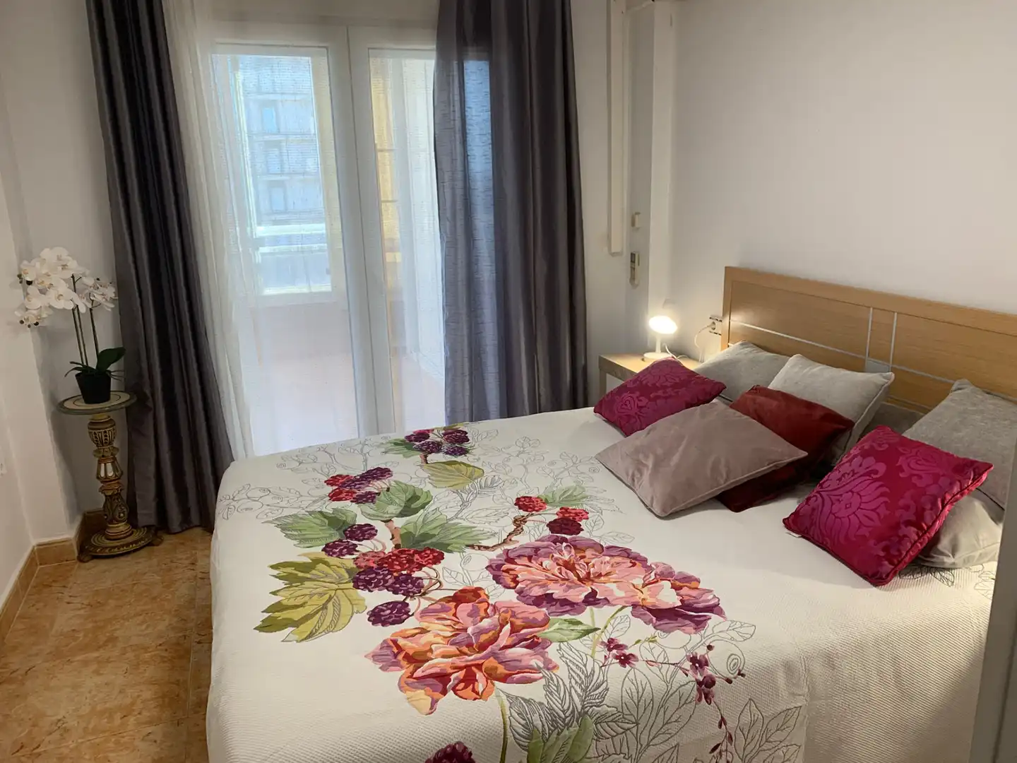 Schlafzimmer von Wohnungen zum Verkauf in Calpe / Calp mit Klimaanlage, Heizung und Terrasse