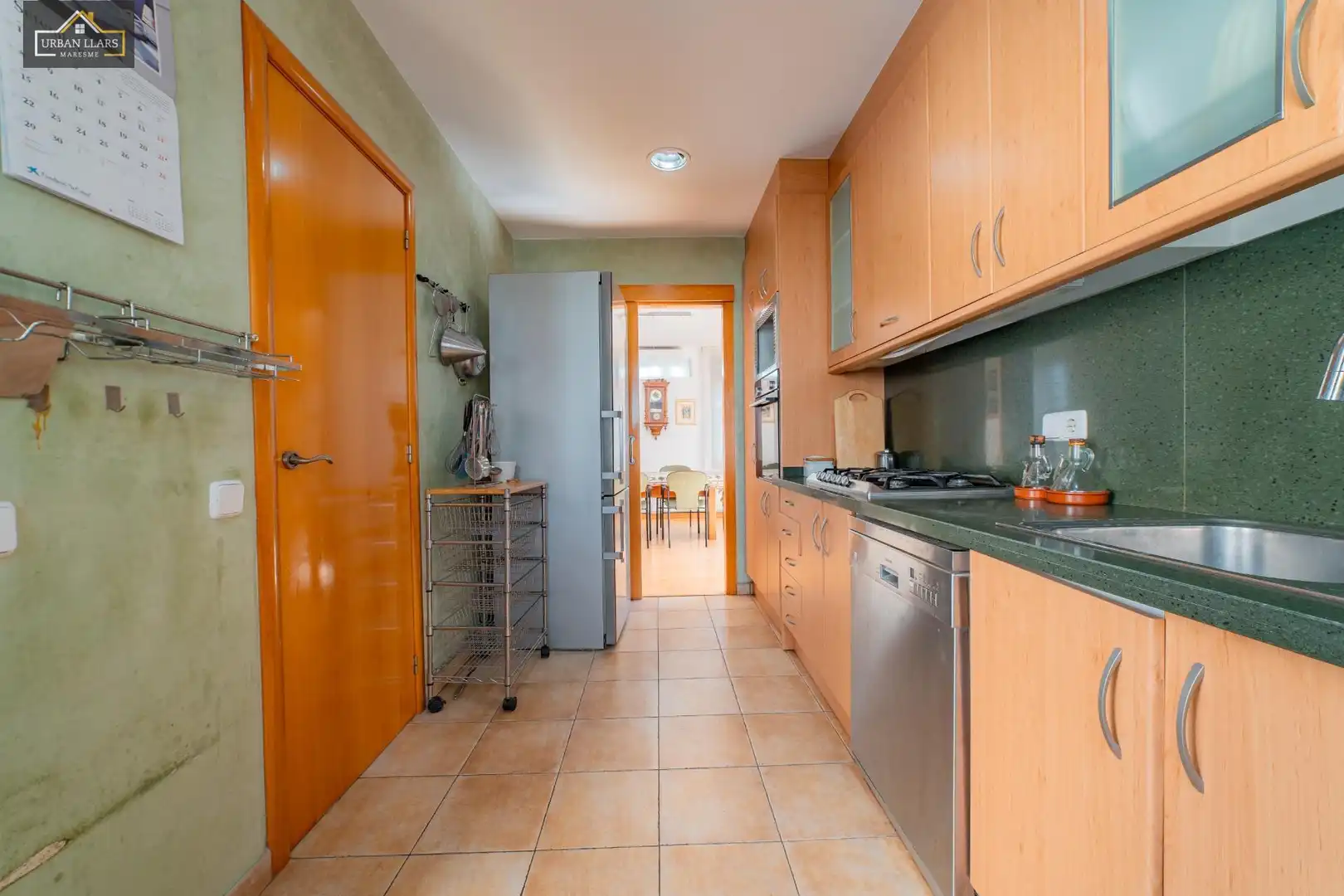 Cocina de Casa o chalet en venta en Sant Vicenç de Montalt con Jardín privado, Parquet y Piscina comunitaria