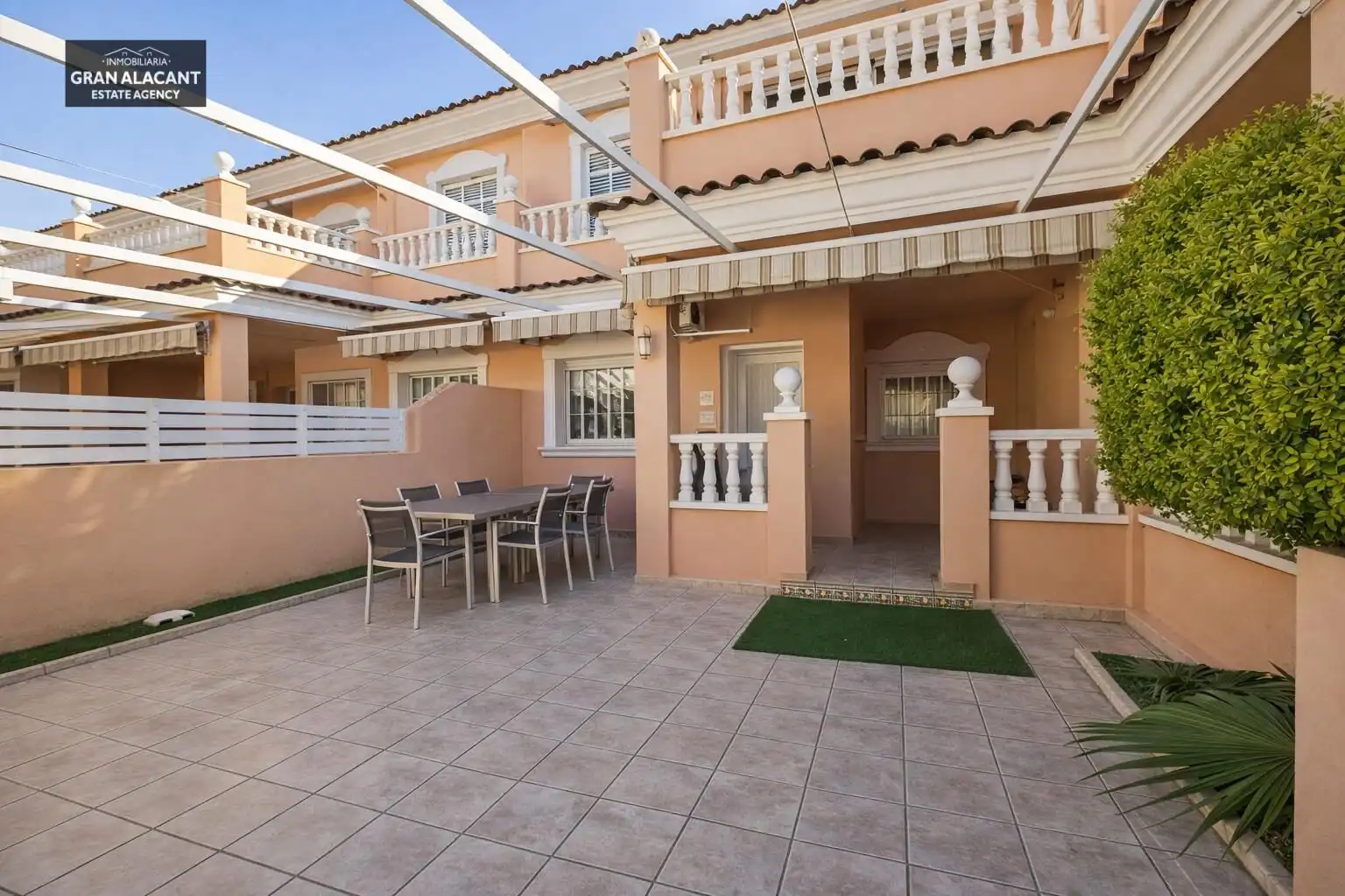 Terrassa de Casa o xalet en venda en Santa Pola amb Aire condicionat, Jardí privat i Terrassa