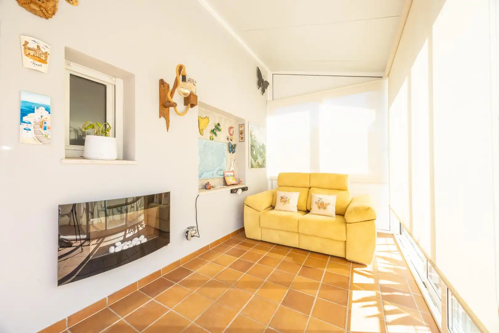 Sala d'estar de Casa o xalet en venda en Eixample Residencial