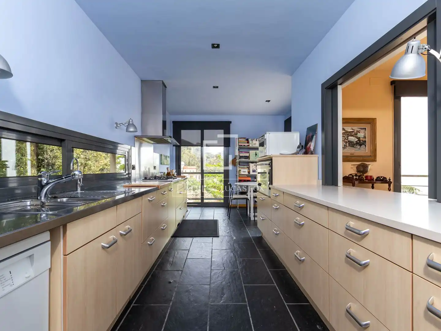 Cocina de Casa o chalet en venta en Barcelona con Terraza