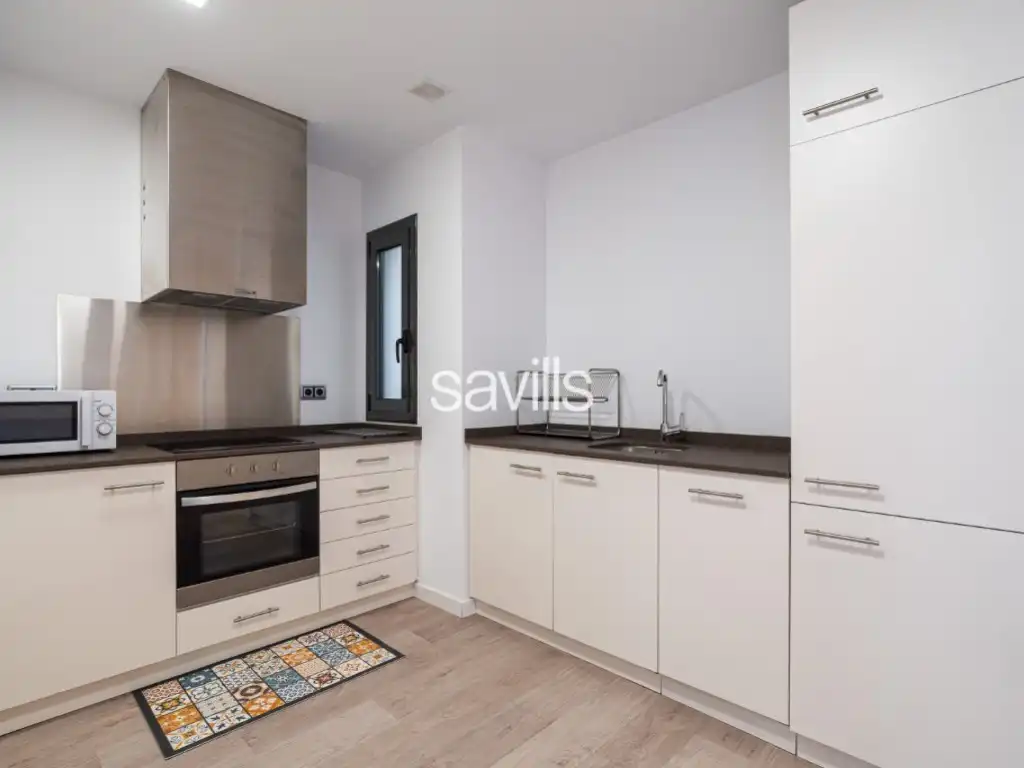 Cocina de Casa o chalet en venta en Barcelona con Aire acondicionado, Amueblado y Horno