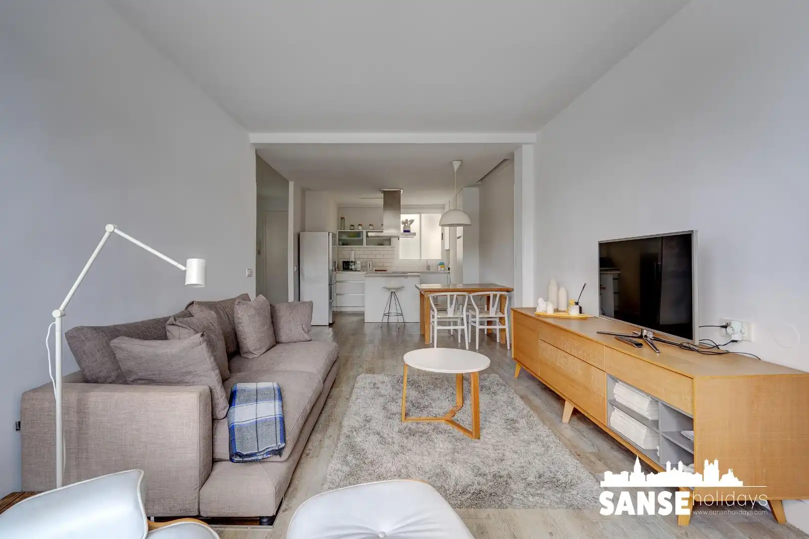 Living room of Flat for rent in Pasaia