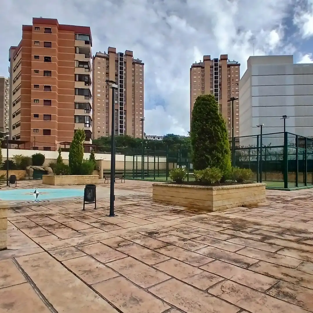 Swimming pool of Flat for sale in Finestrat  with Private garden and Community pool