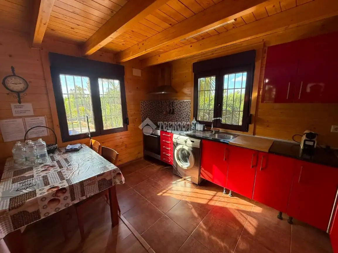 Cocina de Finca rústica en venta en Paradas con Aire acondicionado