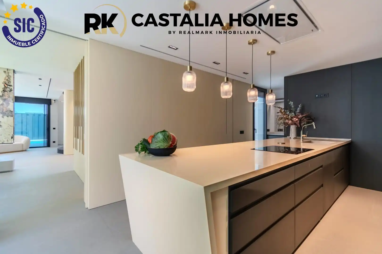 Cuina de Casa o xalet en venda en Castellón de la Plana / Castelló de la Plana amb Aire condicionat, Calefacció i Jardí privat