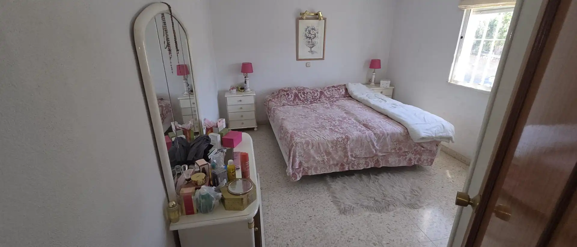 Schlafzimmer von Einfamilien-Reihenhaus zum Verkauf in Alhaurín de la Torre mit Klimaanlage, Privatgarten und Terrasse