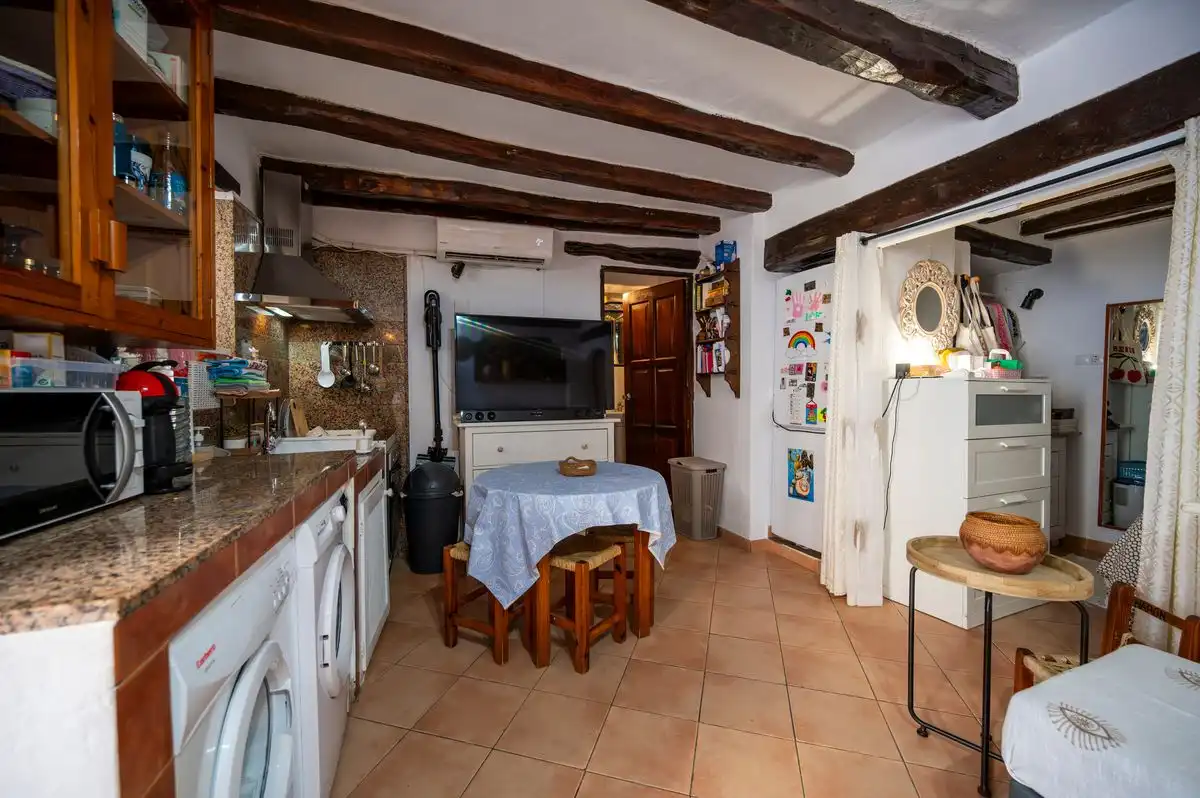Küche von Haus oder Chalet zum Verkauf in Eivissa mit Klimaanlage, Heizung und Möbliert