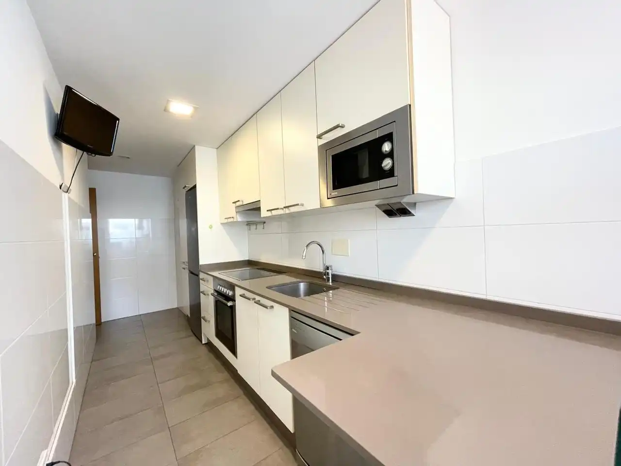 Kitchen of Flat for sale in A Coruña Capital   with Heating and Storage room