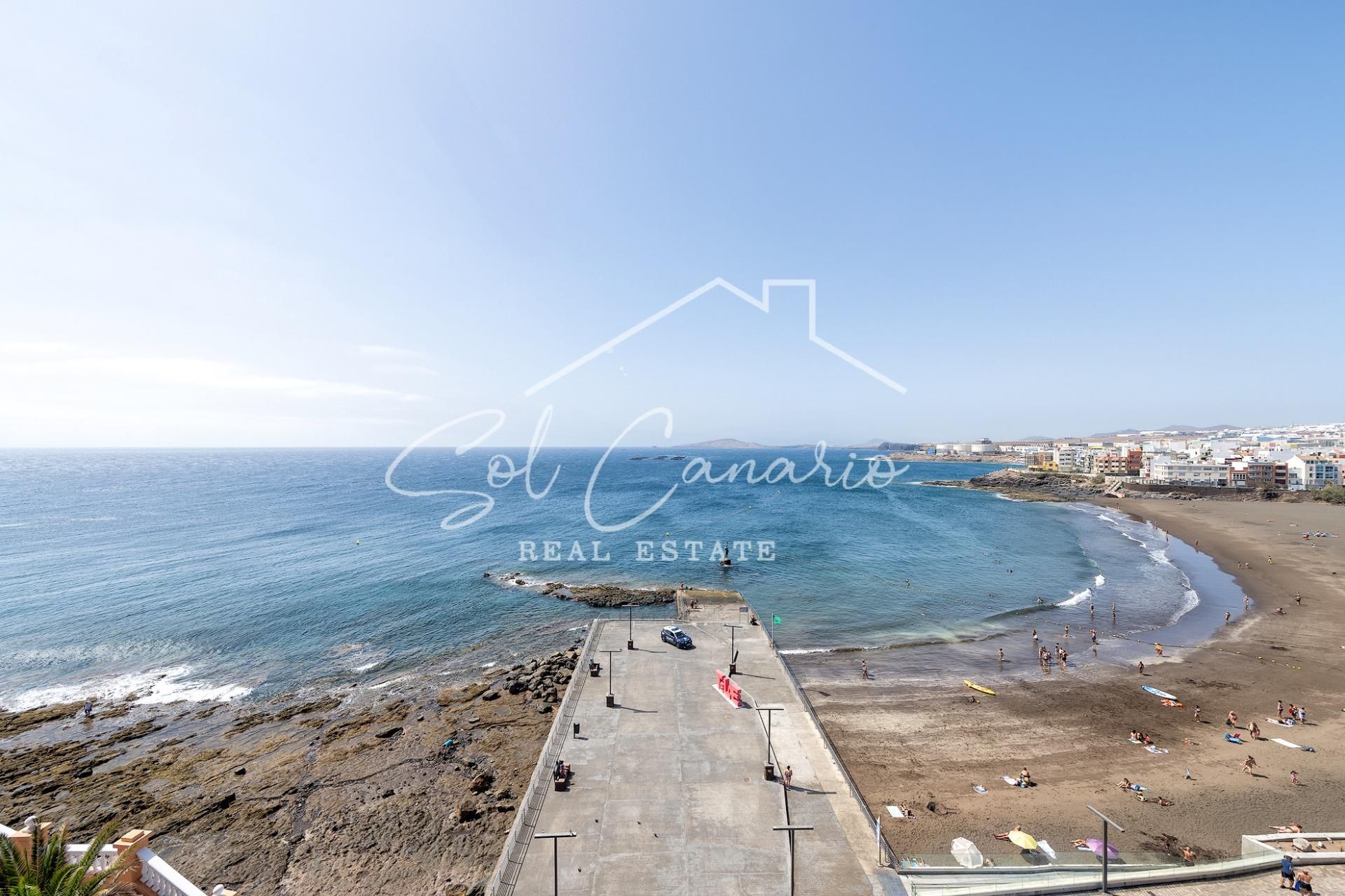 Vista exterior de Piso en venta en Telde con Terraza