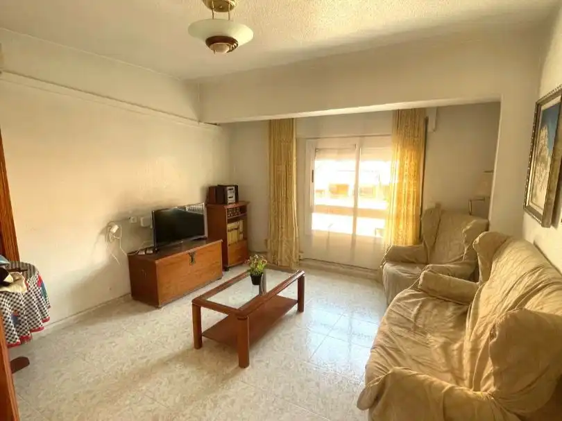 Living room of Flat for sale in  Murcia Capital  with Air Conditioner and Balcony