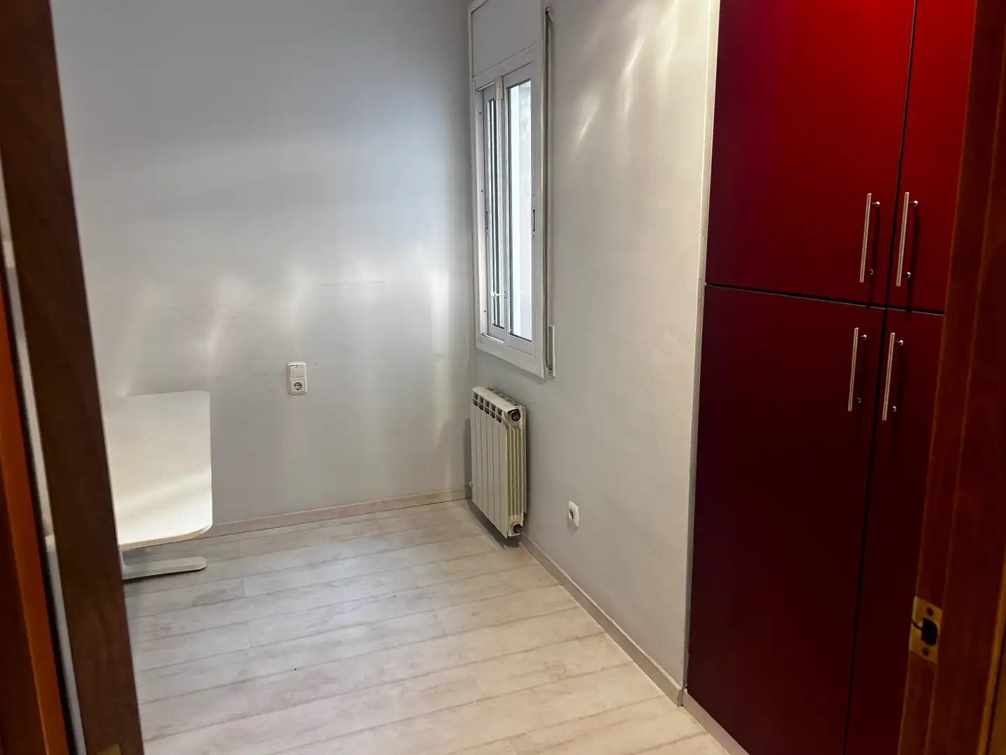 Kitchen of Flat for sale in Terrassa  with Private garden, Furnished and Balcony