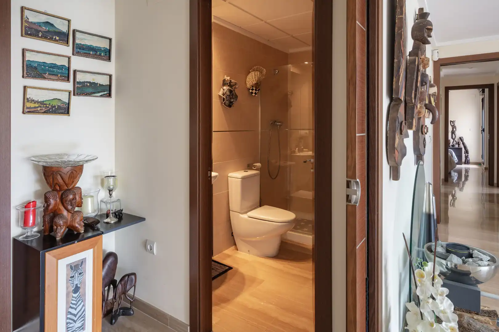 Bany de Apartament en venda en Jávea / Xàbia amb Aire condicionat, Terrassa i Piscina