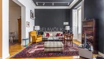 Living room of Flat for sale in  Madrid Capital  with Air Conditioner and Balcony