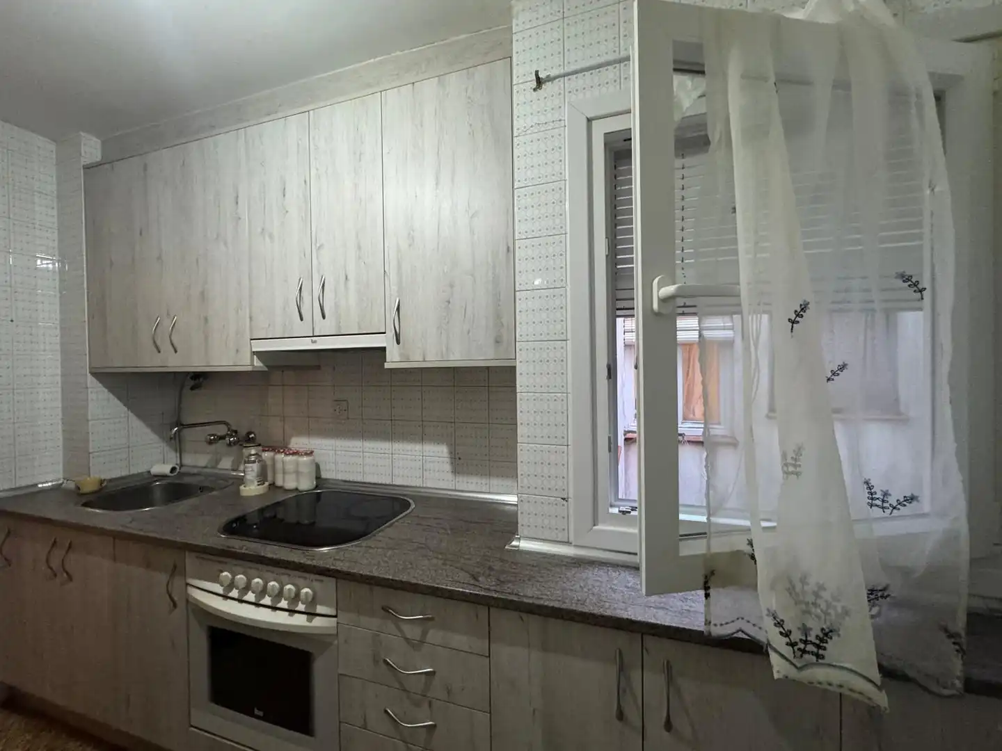 Kitchen of Flat for rent in Illueca  with Heating and Furnished