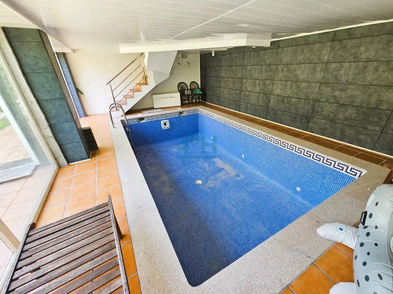 Piscina de Casa o xalet en venda en Nogueira de Ramuín amb Calefacció, Jardí privat i Terrassa