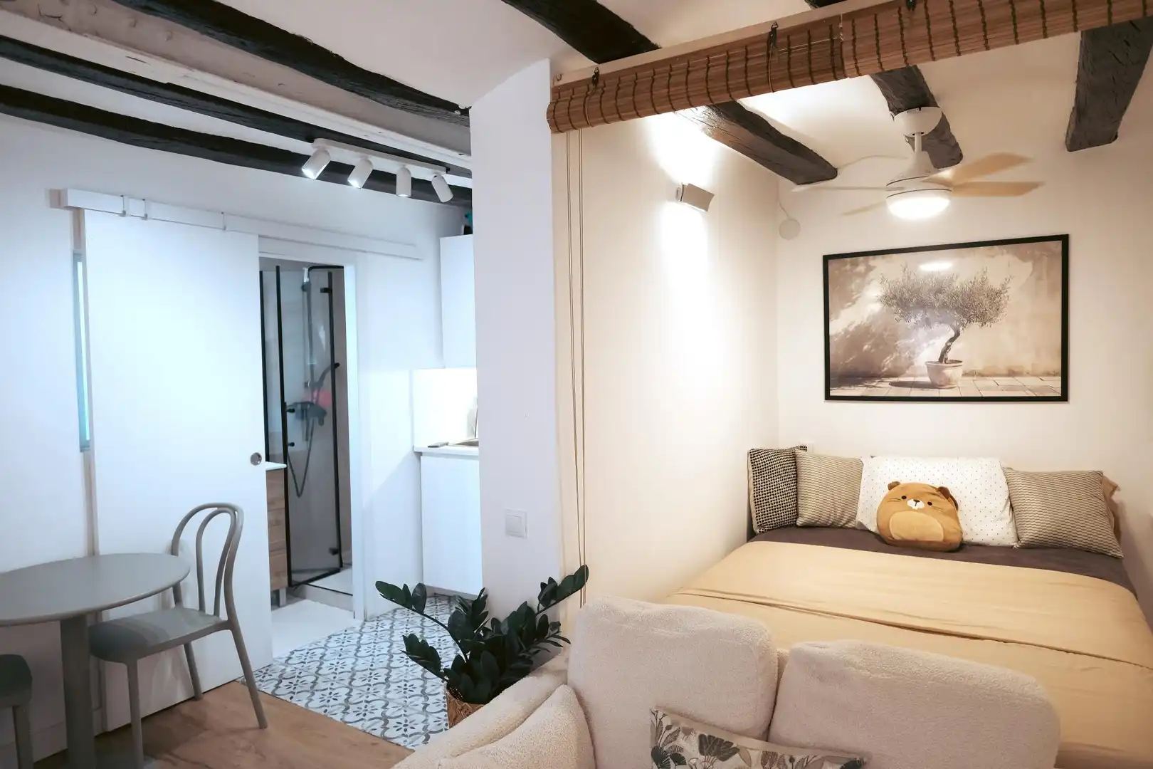Bedroom of Study for sale in Barcelona  with Heating, Furnished and Microwave