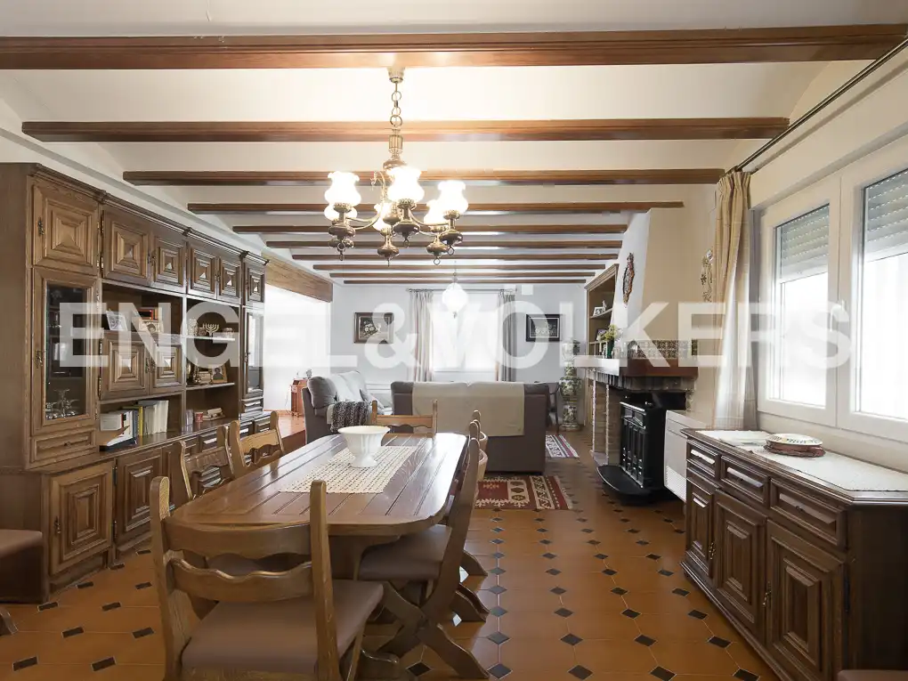 Dining room of Houses for sale in Náquera  with Air Conditioner, Heating and Private garden