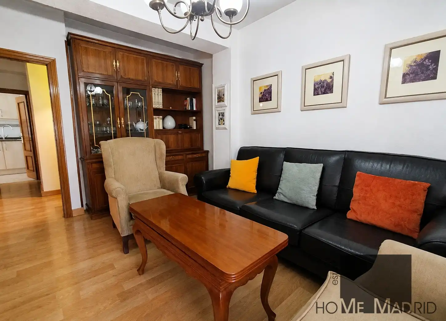 Living room of Flat for sale in Madrid  with Air Conditioner and Terrace
