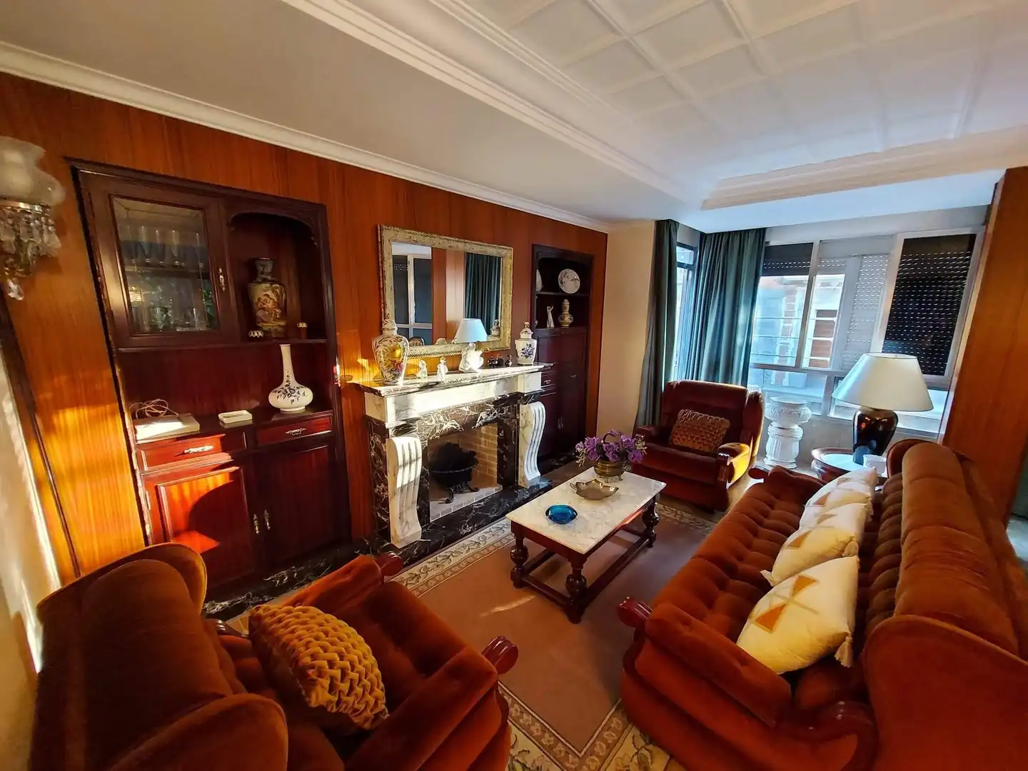 Wohnzimmer von Wohnung zum Verkauf in Manacor mit Klimaanlage, Heizung und Terrasse
