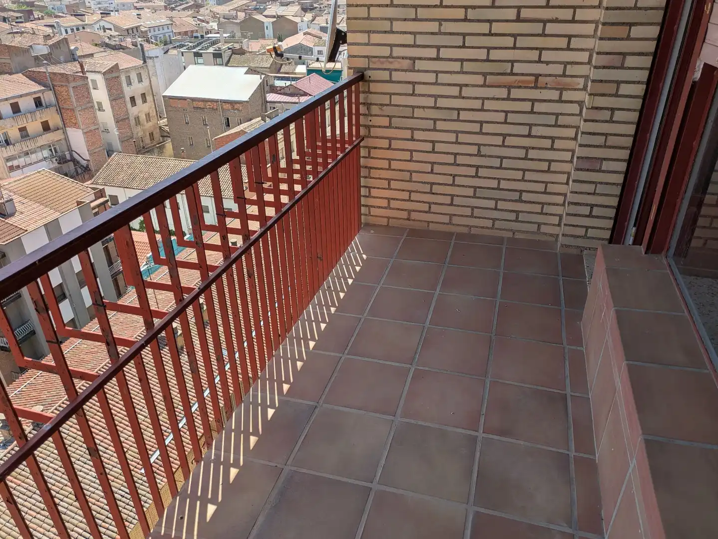 Balcony of Flat for sale in Monzón  with Heating, Terrace and Storage room
