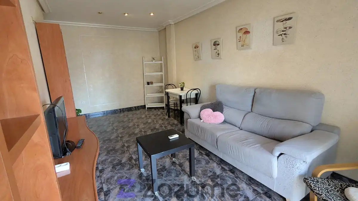 Sala de estar de Piso de alquiler en Murcia con Aire acondicionado, Calefacción y Terraza