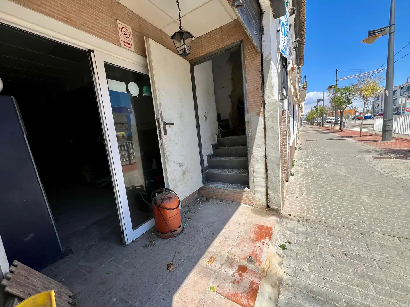 Vista exterior de Casa adosada en venta en Valencia con Terraza