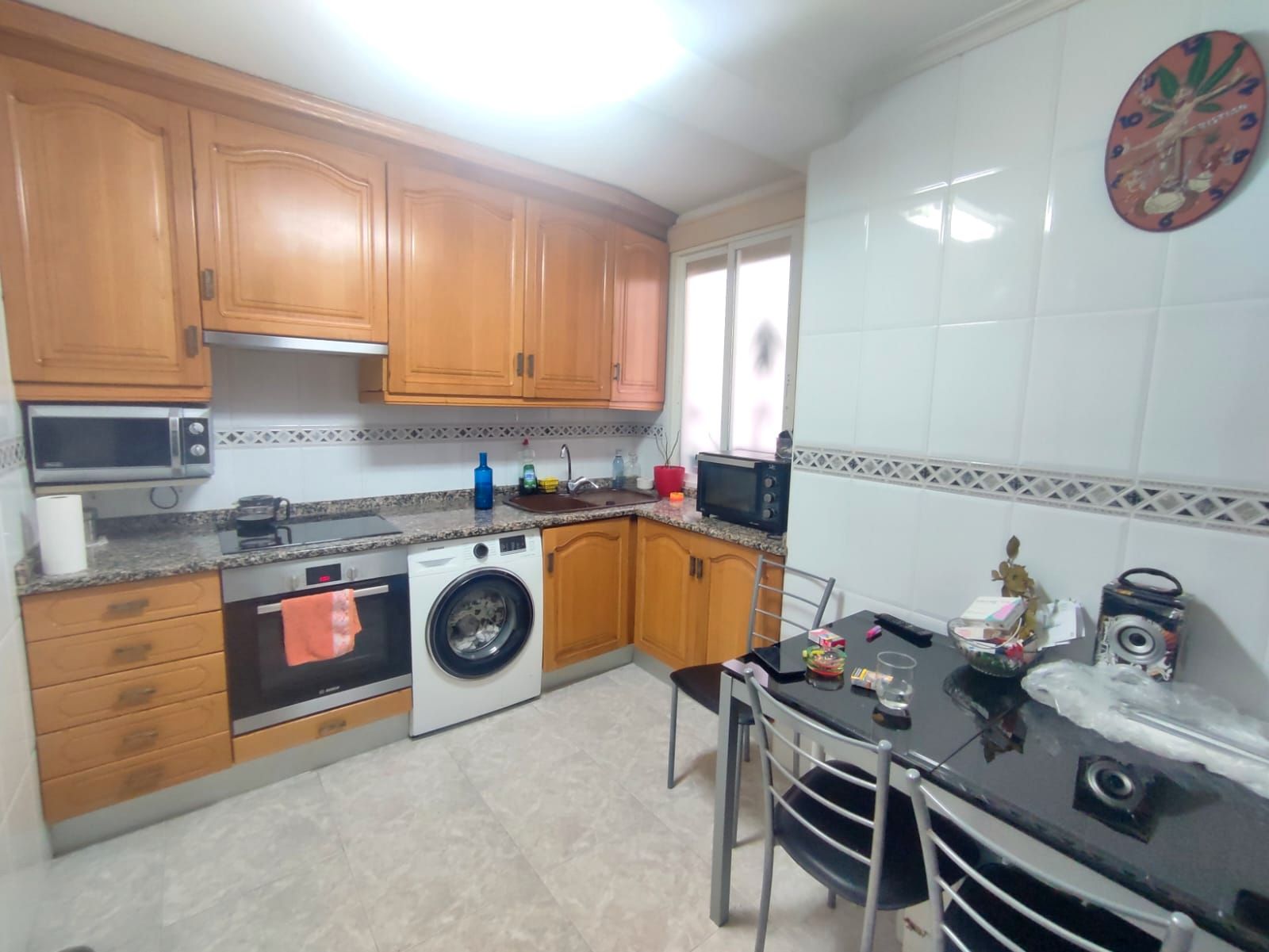 Kitchen of Flat for sale in  Logroño  with Furnished