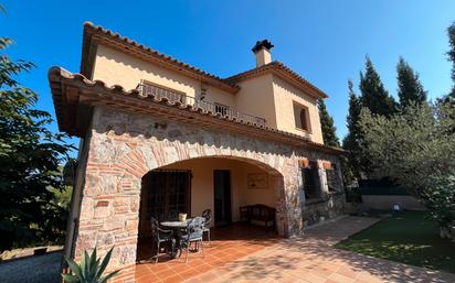 Exterior view of House or chalet for sale in Santa Cristina d'Aro  with Air Conditioner