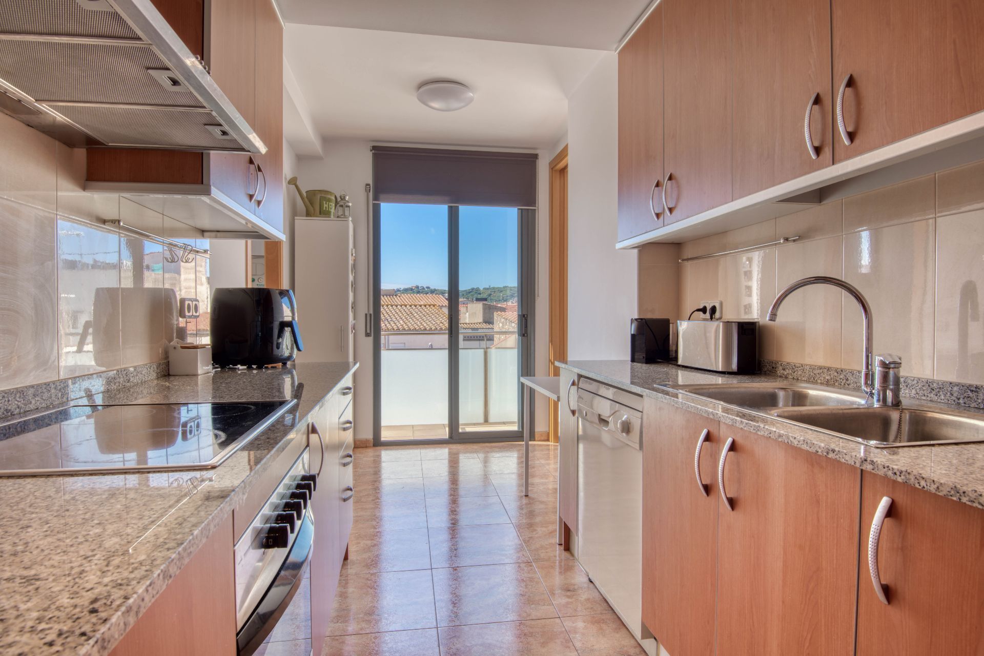 Kitchen of Flat for sale in Sant Feliu de Guíxols  with Heating, Terrace and Storage room