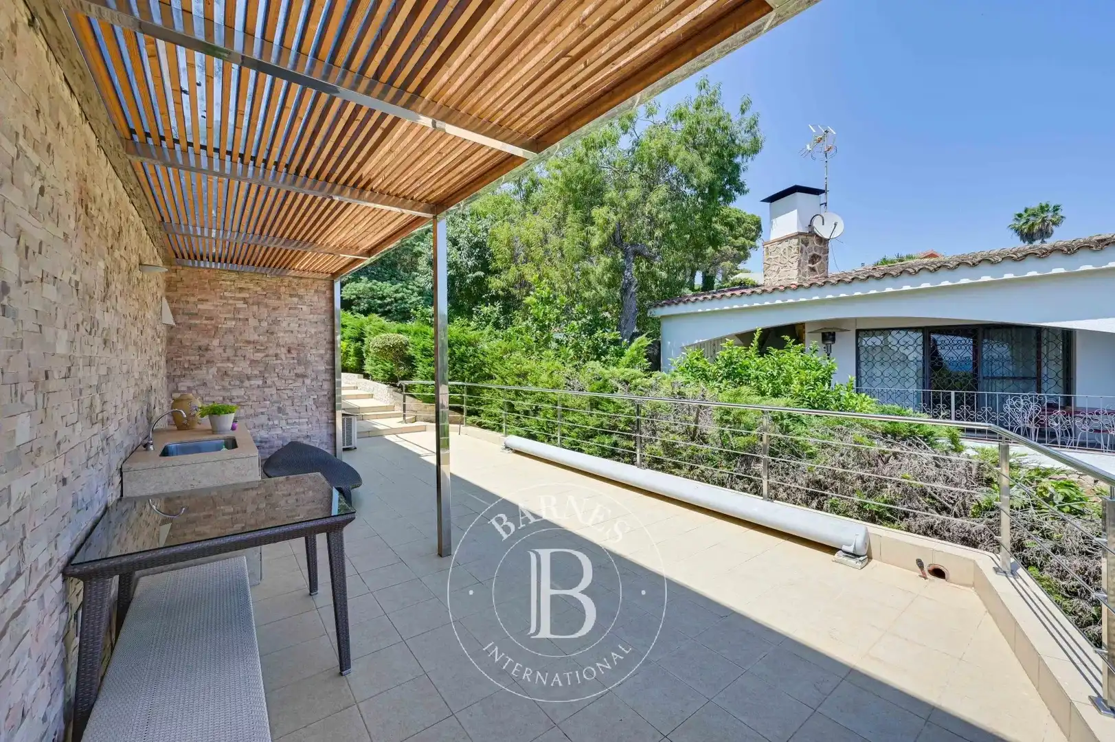 Terraza de Casa o chalet en venta en Lloret de Mar con Aire acondicionado, Calefacción y Jardín privado