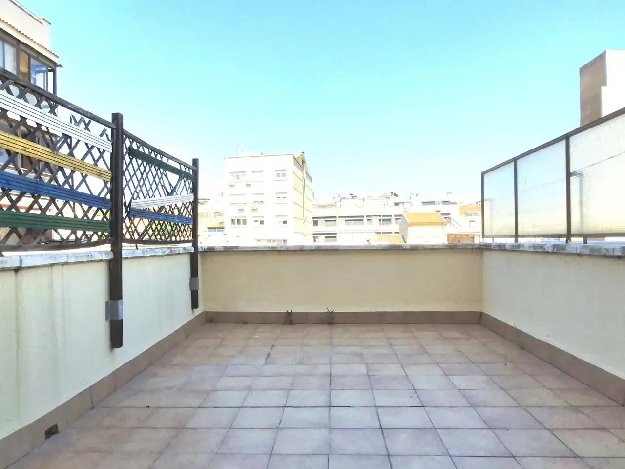 Terrace of Flat for sale in Terrassa  with Heating, Terrace and Balcony