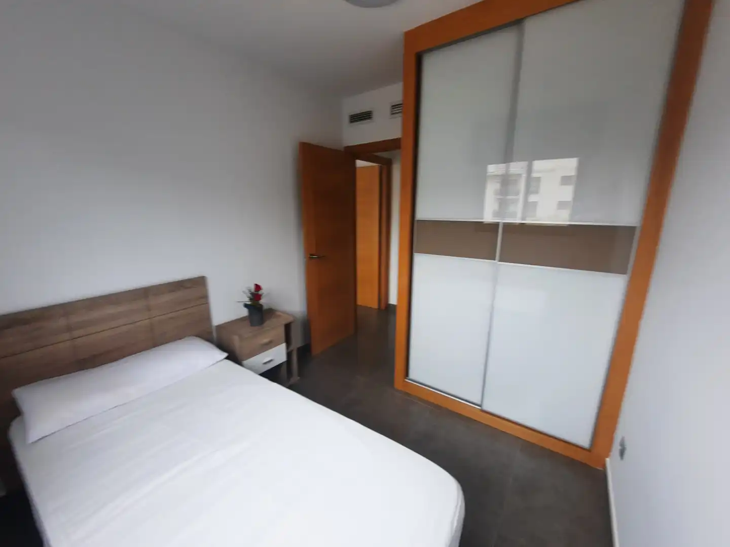 Schlafzimmer von Wohnung zur Miete in Manises mit Klimaanlage, Heizung und Möbliert