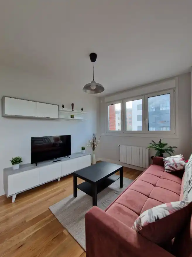 Living room of Flat for rent in Urduliz  with Heating, Terrace and Storage room
