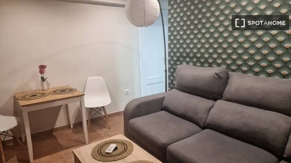 Sala de estar de Piso de alquiler en Sagunto / Sagunt con Aire acondicionado, Calefacción y Amueblado
