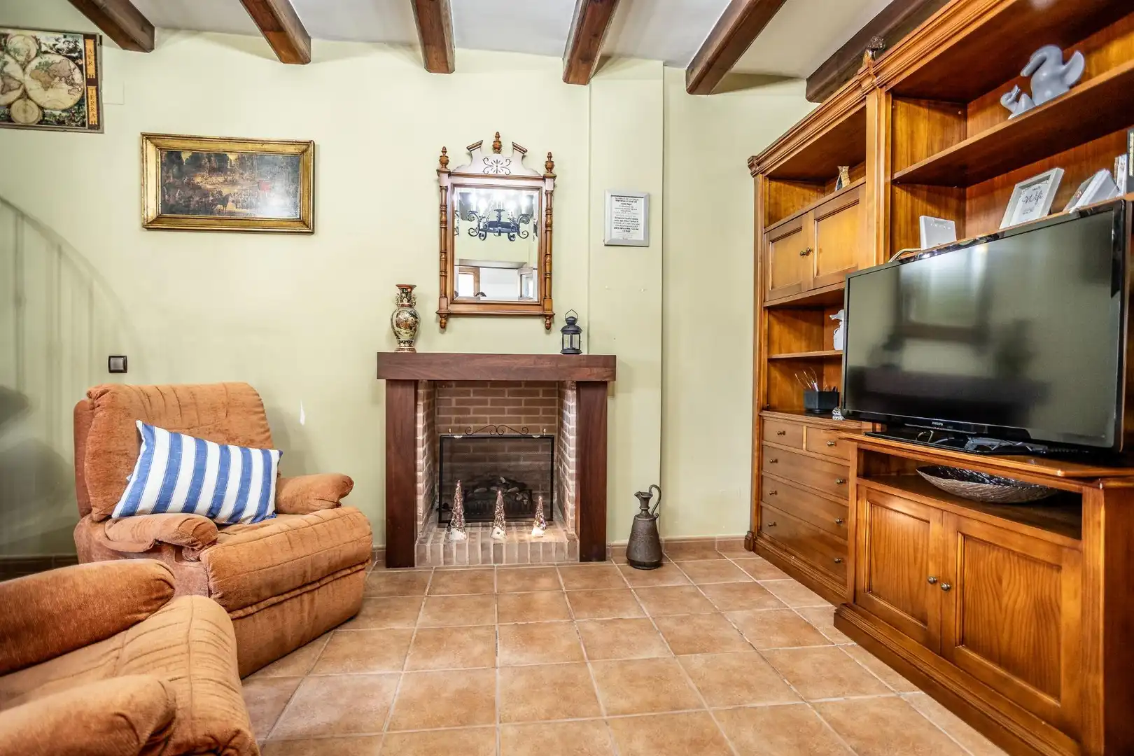 Sala d'estar de Casa o xalet en venda en Pedralba amb Aire condicionat, Calefacció i Jardí privat
