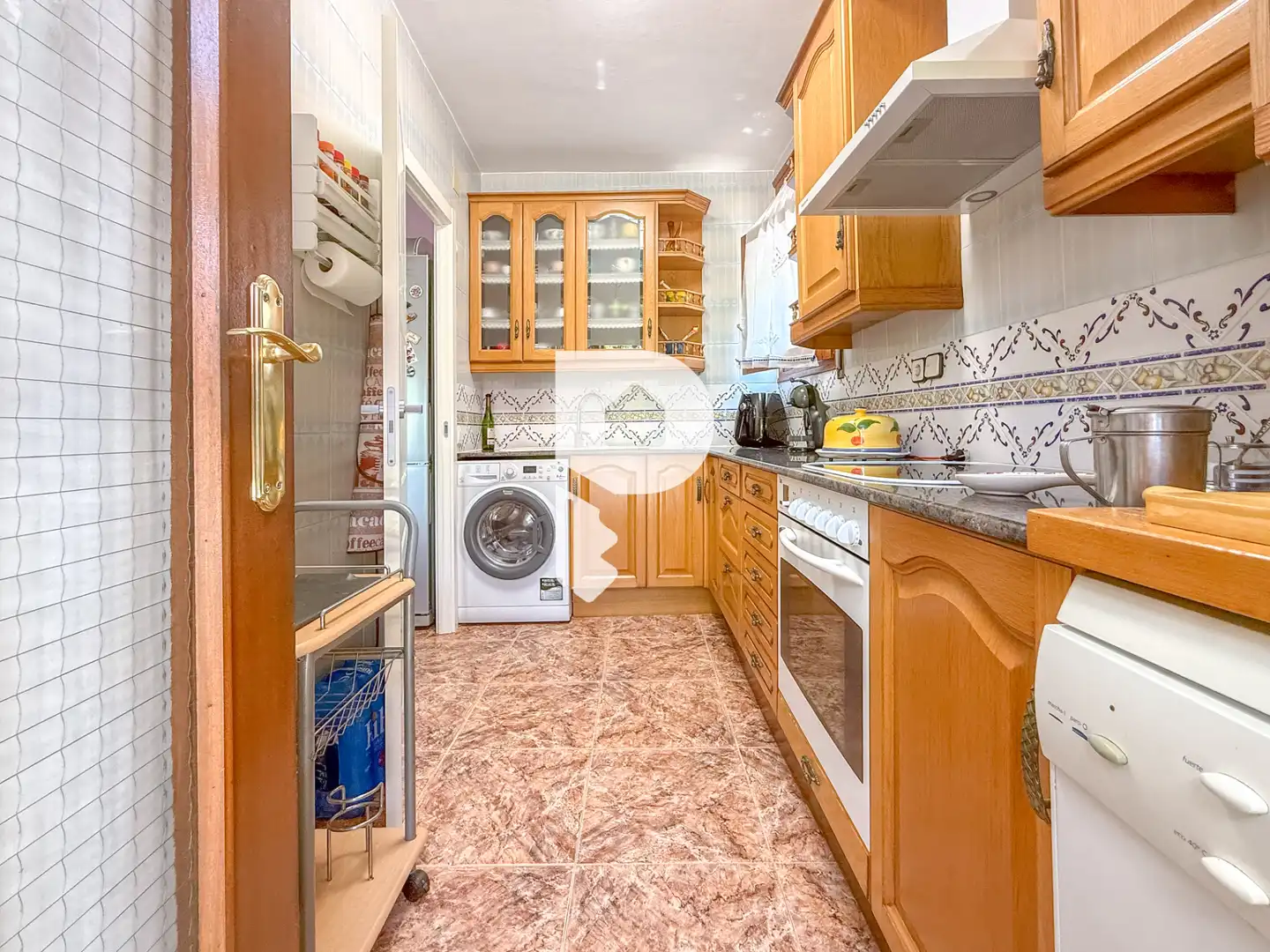 Cocina de Casa o chalet en venta en Vallirana con Calefacción, Jardín privado y Terraza