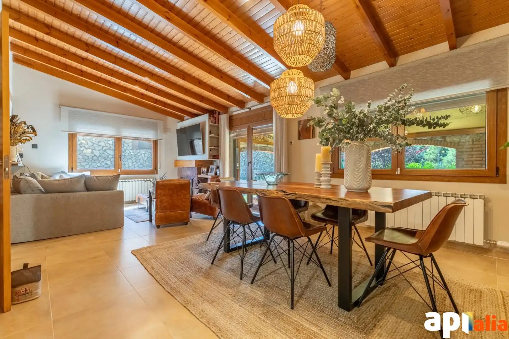 Comedor de Casa o chalet en venta en Prades con Calefacción, Jardín privado y Terraza