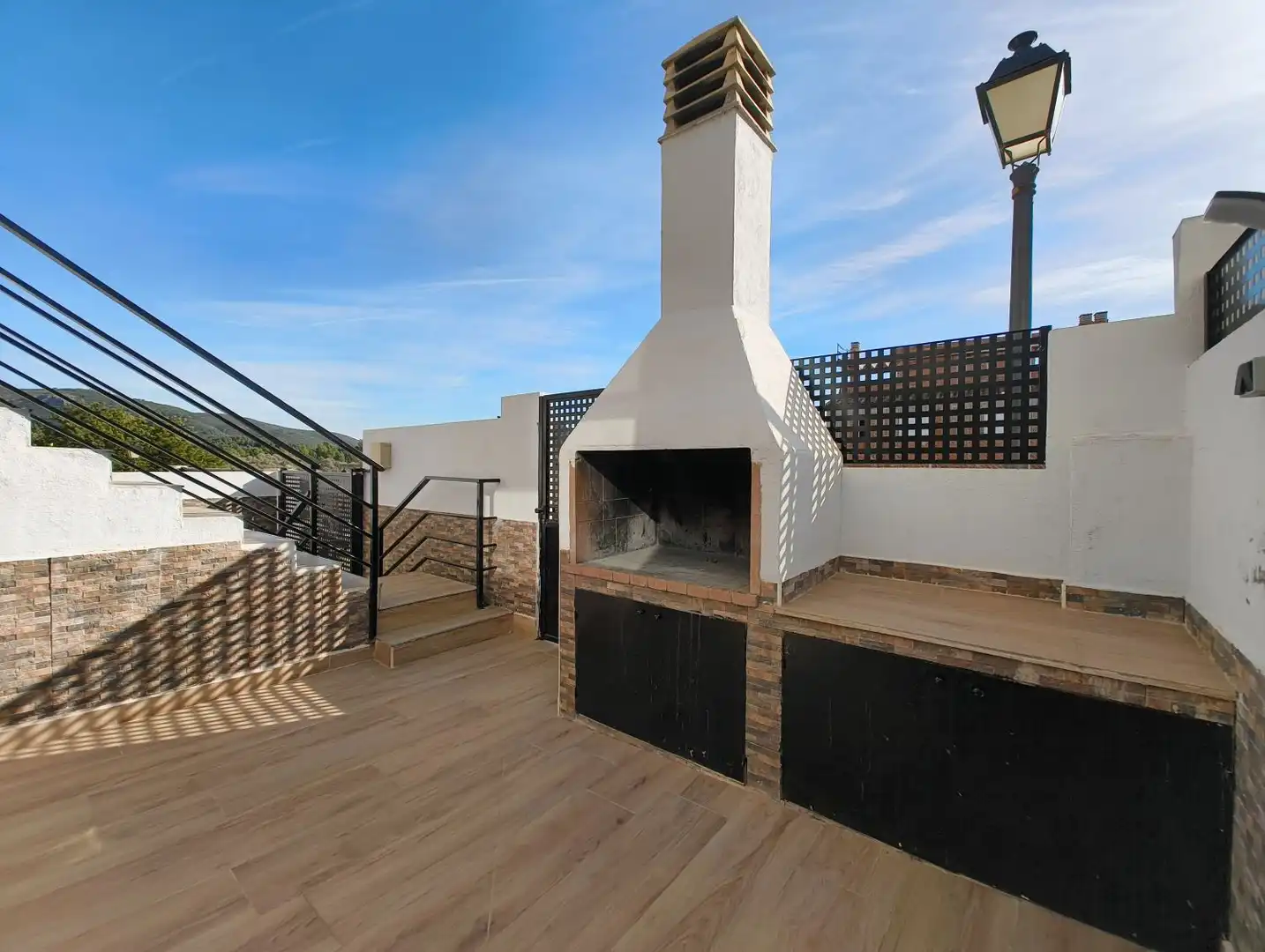 Terrassa de Casa adosada en venda en Figueroles