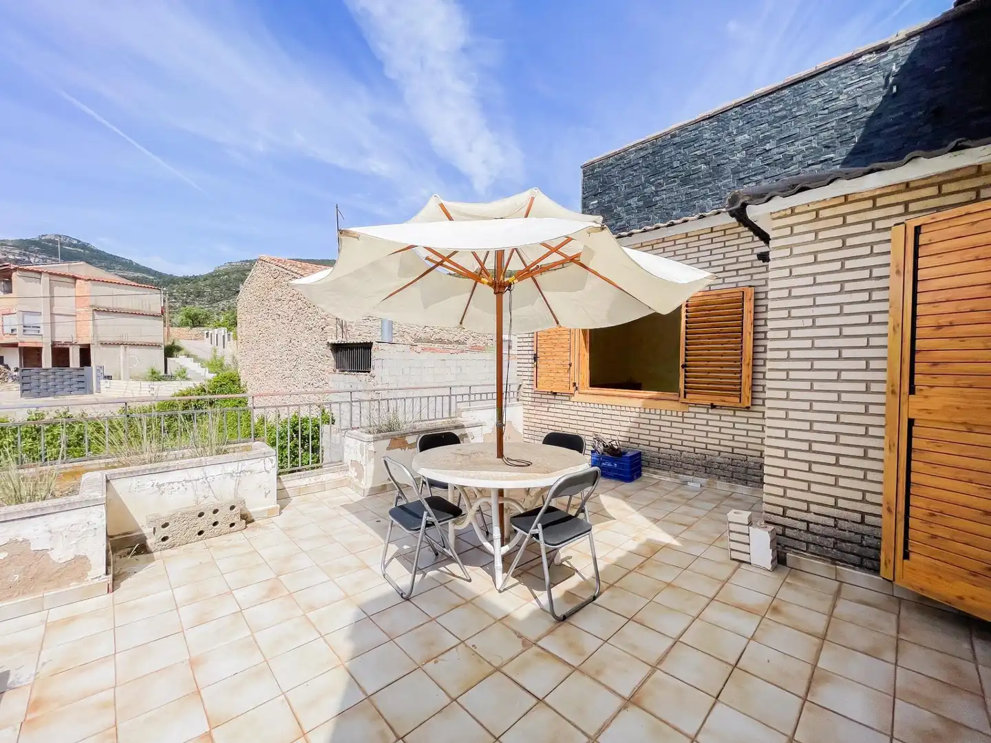 Terraza de Casa o chalet en venta en Chera con Calefacción, Terraza y Trastero