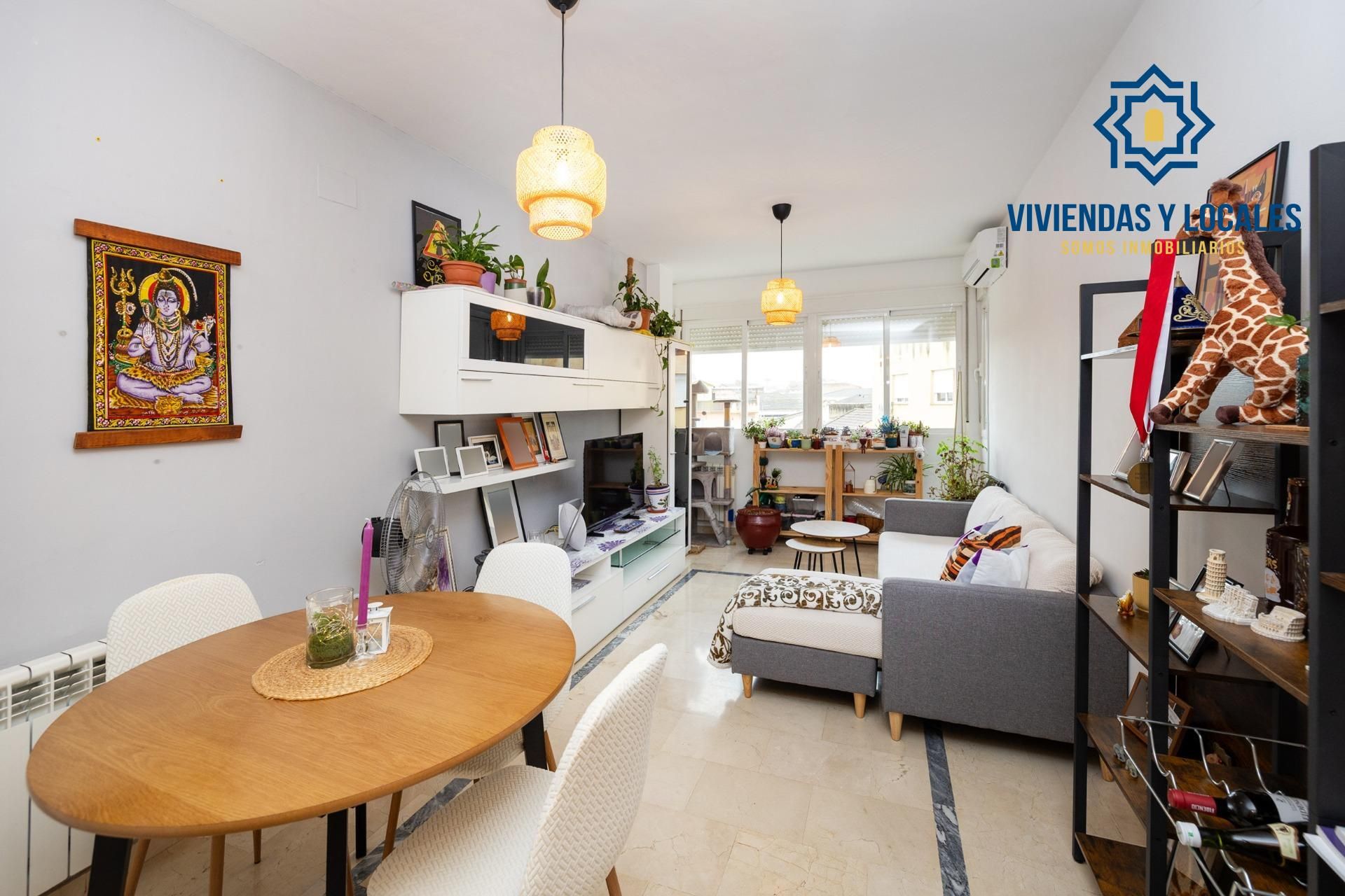 Living room of Flat for sale in Churriana de la Vega  with Air Conditioner and Heating